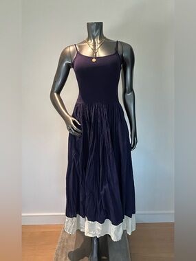VINTAGE 1990s French Connection Maxi Dress Sz 2 EXCELLENT CONDITION